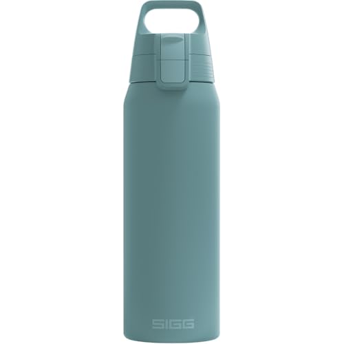 SIGG Insulated Water Bottle Shield Therm One Morning Blue Suitable For Carbonated Beverages Leakproof Dishwasher Safe BPA Free 90 Recycled Stainless Steel Pink 25 Oz - Image 1