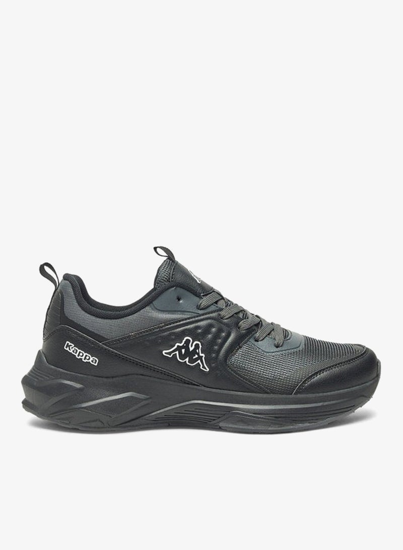 Kappa Men's Textured Sports Shoes with Lace-Up Closure - Image 1