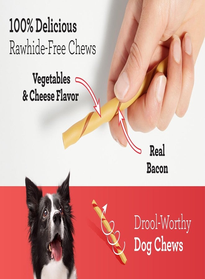 Dreambone Twist Sticks with Real Bacon and Cheese Flavor 50 Count, Rawhide-Free Chews for Dogs (3 Pack) - Image 4
