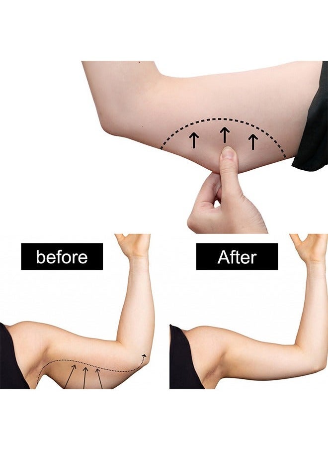 SOUTH MOON - 12pcs Flabby Arms Tone Shape Herbal Patch, Burn-Fat Arm Slimming Moxibustion Patch,Moxibustion Patch for Quick Slimming and Shaping, Accelerate Metabolism Tighten Skin Weight Loss Patch - Image 1
