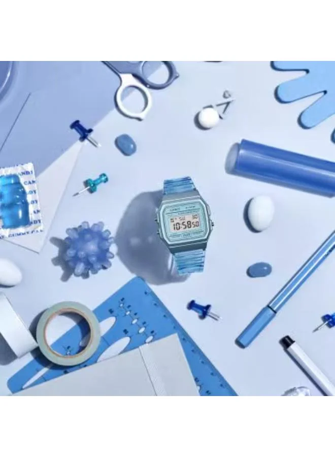 CASIO Unisex Resin Digital Watch F-91WS-2DF - 35.2 mm