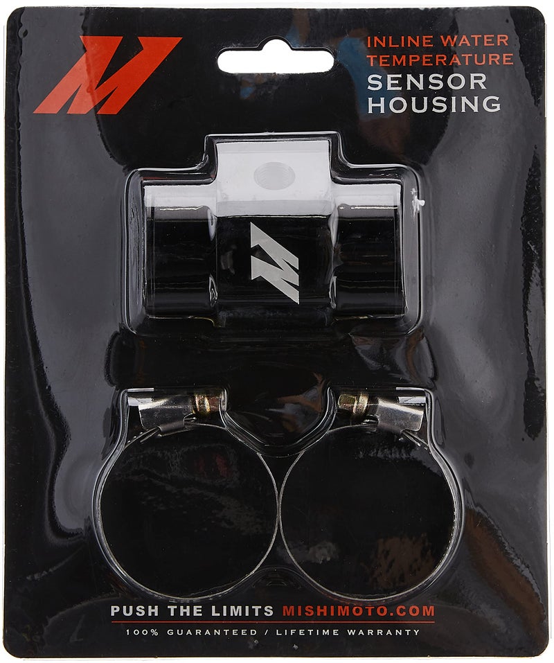 MISHIMOTO Water Temperature Sensor Adapter - 38mm - Black Mishimoto - Image 3