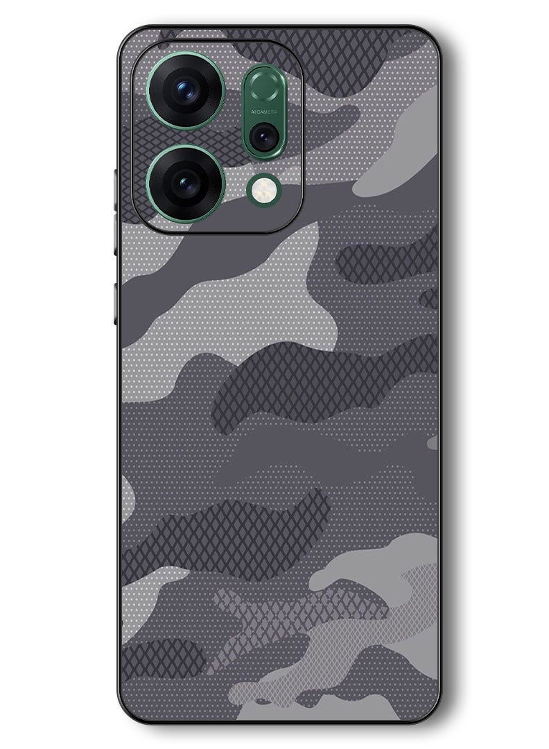 Theodor Case Compatible with Oppo Reno 14 6.59 Inch Protection Shockproof Bumper Cover Camouflage - Image 1