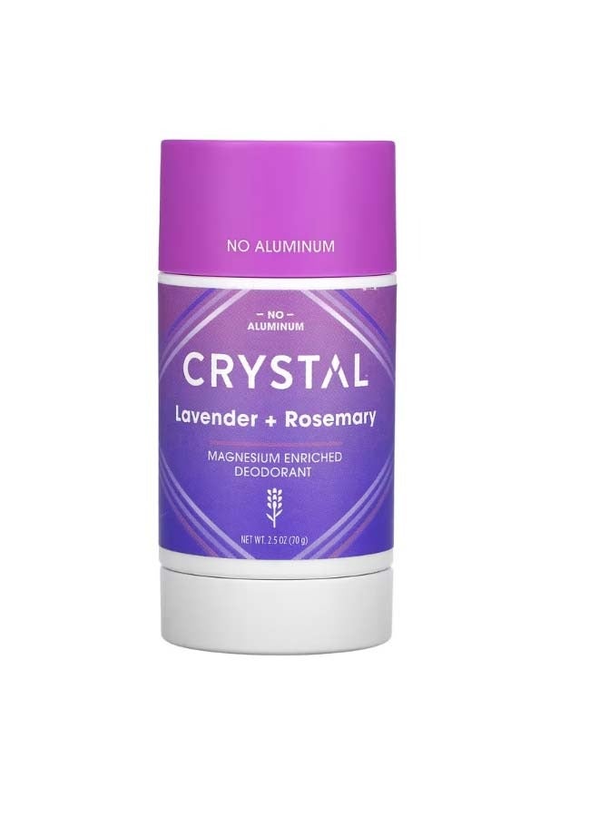 CRYSTAL Magnesium Enriched Deodorant Lavender  Rosemary 2.5 oz 70 g - Image 1