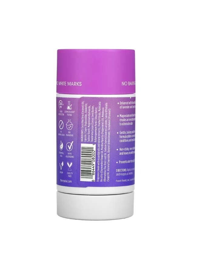 CRYSTAL Magnesium Enriched Deodorant Lavender  Rosemary 2.5 oz 70 g - Image 2