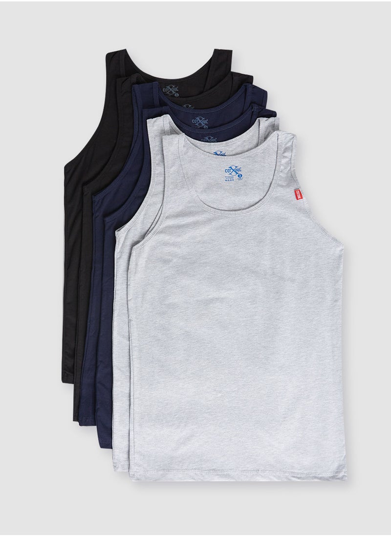 COTTONIL set of 6 Sleeveless Stretch 109  - Image 1
