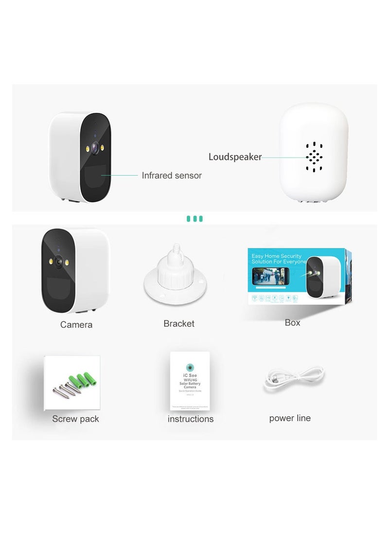 DC1M2L1 2MP Wireless Camera for Home and Outdoor Security