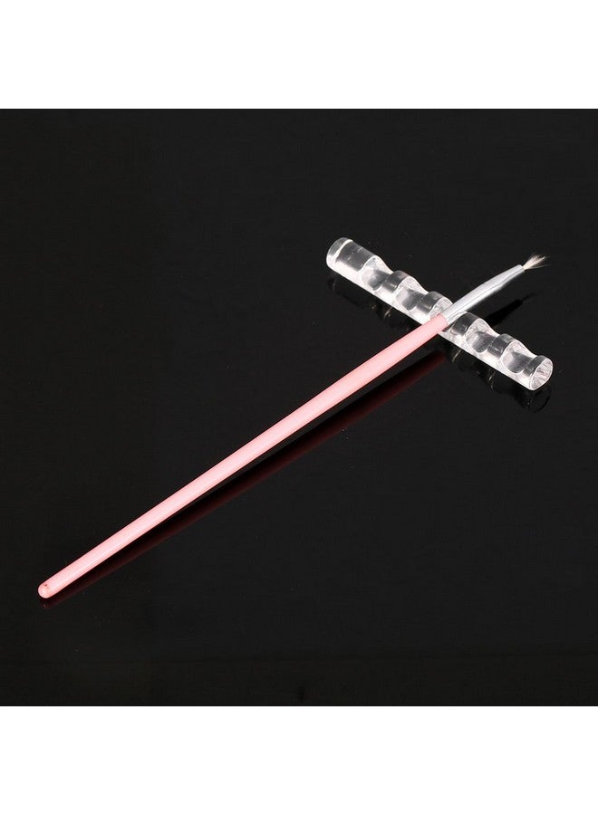 Cimenn Nail Art Painting Pen Brush Stand Cimenn Fashionable Simple Acrylic Nail Gel Polish Pen Brush Stand Holder Manicure Tool For Diy Manicure Nail Carving Drawing Pencils Brushes - Image 4