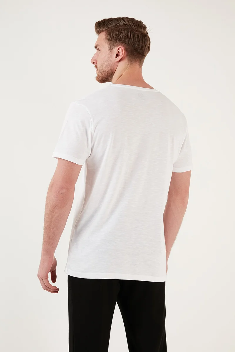 بوراتي Cotton Regular Fit Crew Neck T Shirt Men's T Shirt 59021751