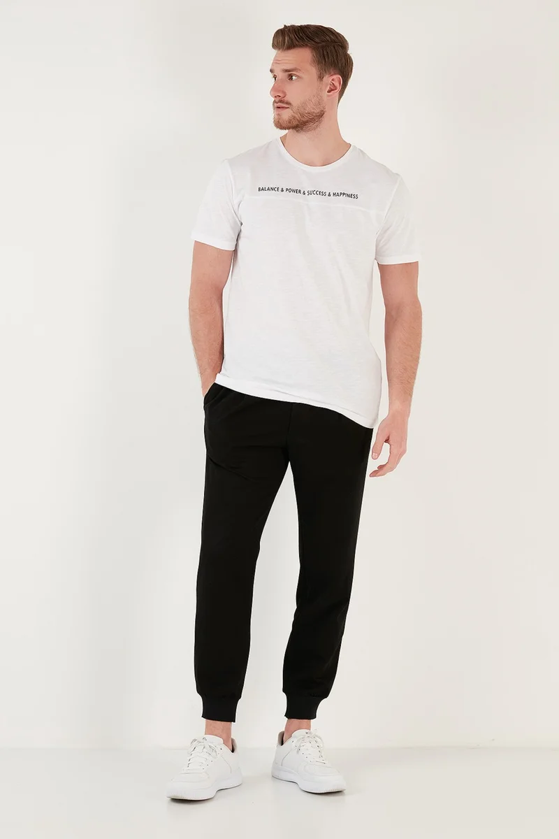 بوراتي Cotton Regular Fit Crew Neck T Shirt Men's T Shirt 59021751