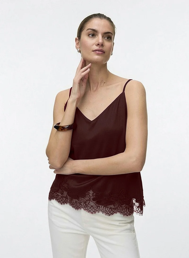VERO MODA Lace Detail Top