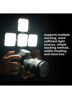 General Spot Desktop Video Conference Fill Light Webcast LED Products Photography Light Portable RGB Fill Light-Color:64 Two-color Lamp (charging Model)  - Image 4