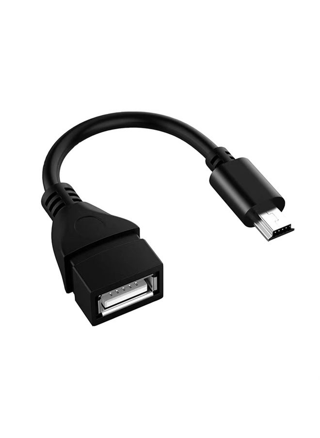 GobbaGoods Mini USB Cable, USB 2.0 Cable Nylon Braided USB Mini B Charging Cord Compatible with PS3 Controller, Digital Camer, Dash Cam, MP3 Player (0.49FT) 
