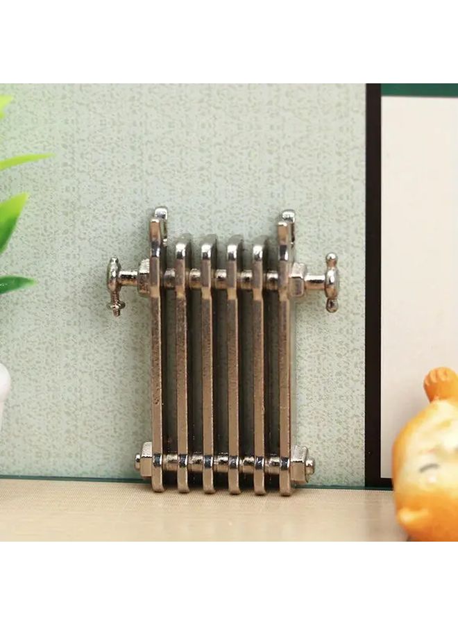 1 12 Scale Dollhouse Miniature Alloy Heating Vent With Removable Cover - Image 1