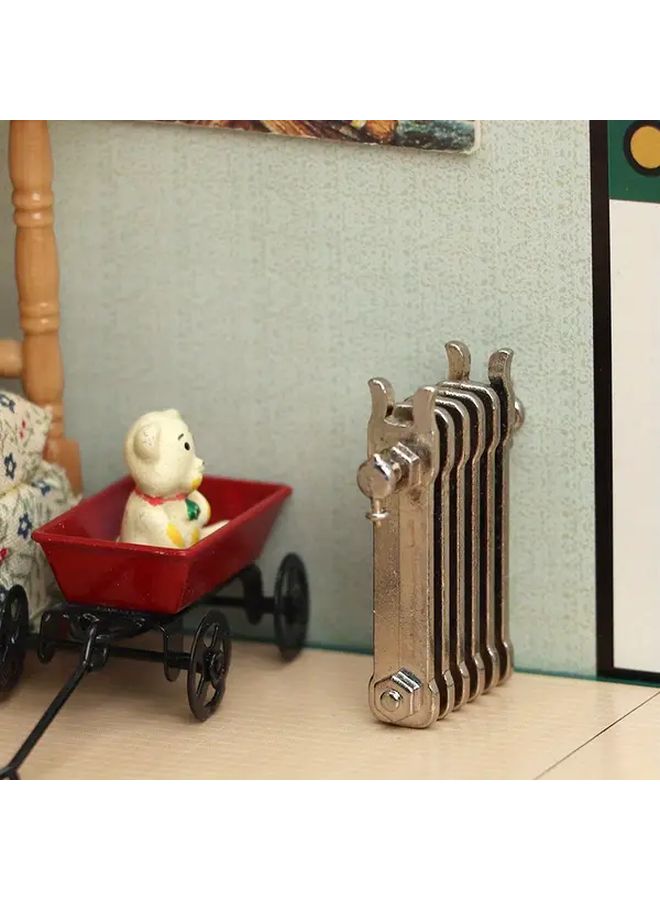 1 12 Scale Dollhouse Miniature Alloy Heating Vent With Removable Cover - Image 2