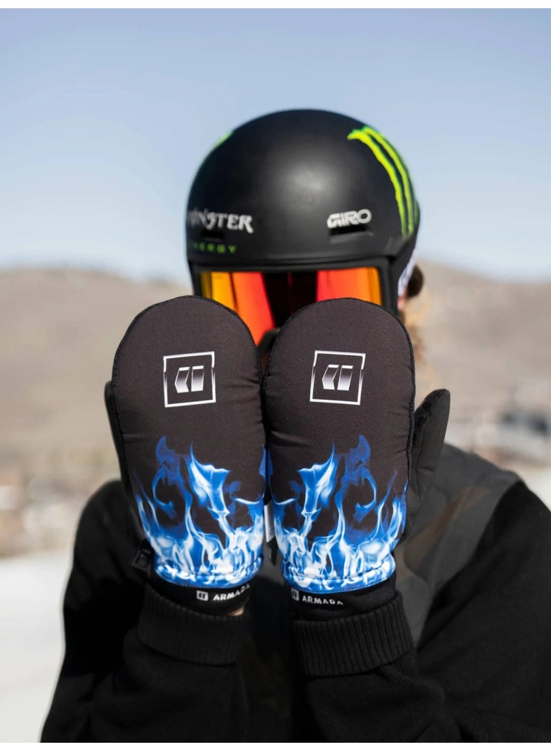 ARMADA CARMEL WINDSTOPPER MITT GLOVE - Cold Smoke - Image 1