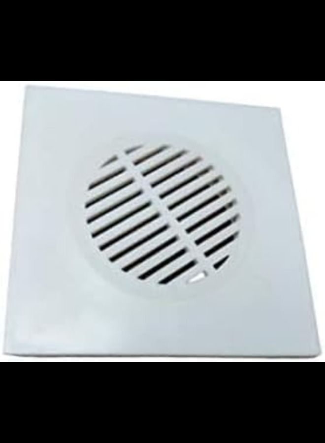 عباسلي 15x15 سم بولي كلوريد الفينيل الأبيض الحمام الطابق استنزاف مصفاة  - Image 1