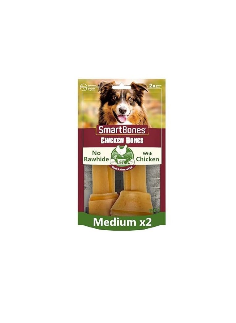 SmartBones Smartbones Chicken Medium 2Ct 