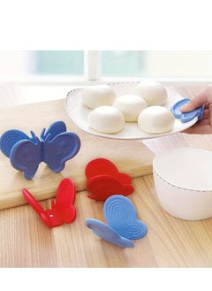 2 pieces of butterfly-shaped anti-scalding silicone tray extractors, heat-insulating and high-temperature resistant butterfly-shaped design, easy to hold, safe to use, beautiful and practical - pzsku/ZAB82C2AA9ED5B2E42BA1Z/45/_/1709392612/d547a00f-807c-4670-bfcc-18df361f21f3