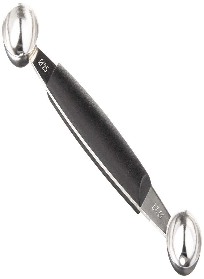 ميرسر كوليناري أداة تقطيع البطيخ المزدوجة من ميرسر كوليناري، 7/8 بوصة و1 بوصة، مستديرة - Image 1