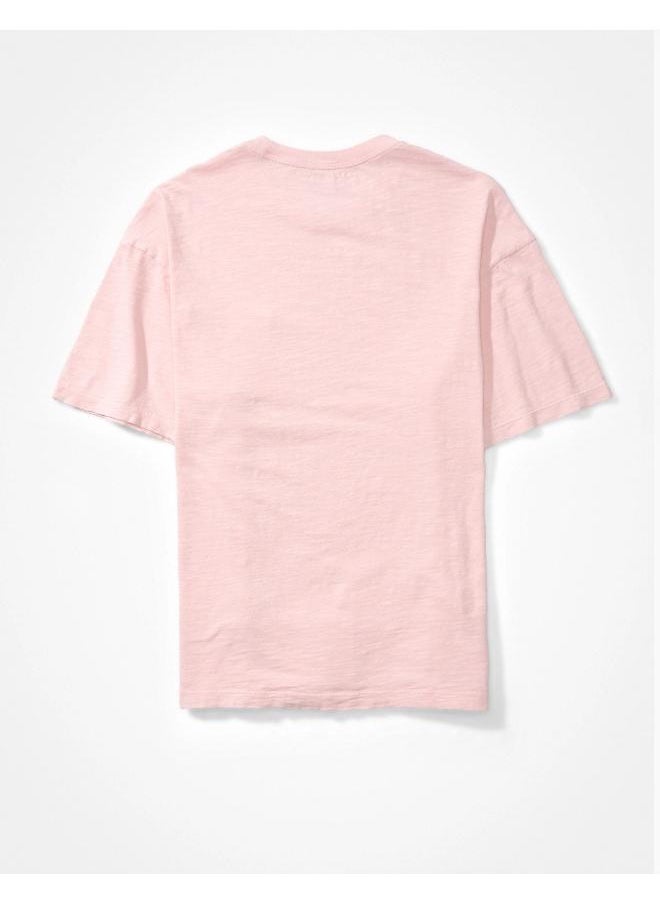American Eagle - AE تي شيرت بجيب كبير الحجم - Image 1