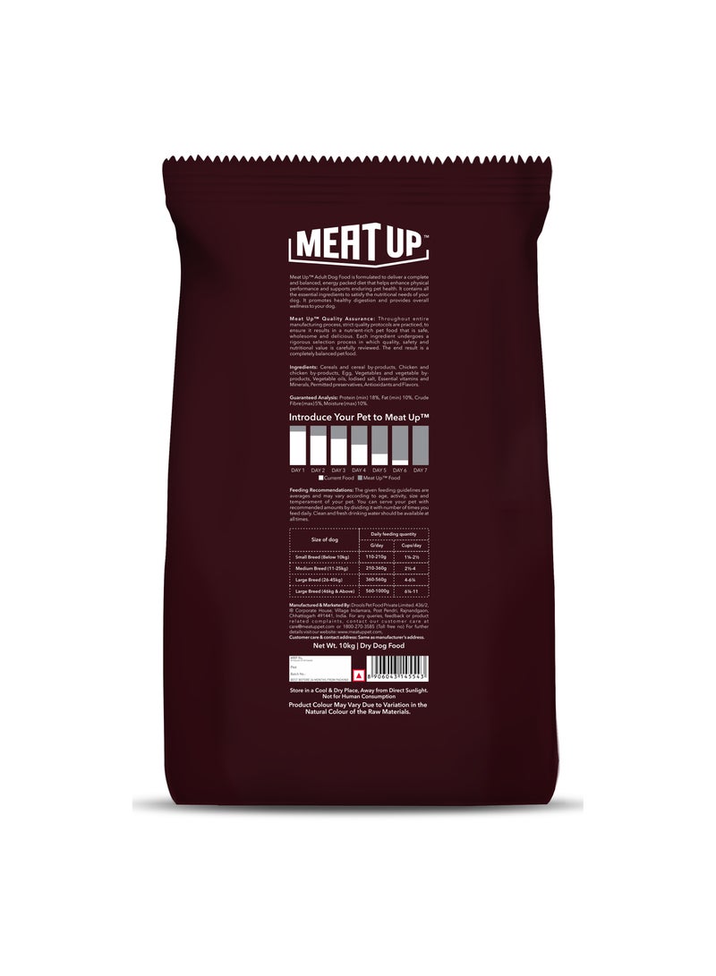 Meat Up Adult Dry Dog Food Pack - Image 2