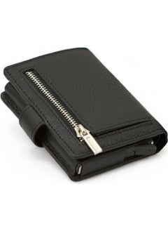 Abess Card Holder Wallet , Luxury Leather Mechanism Wallet Card Holder  - Image 3