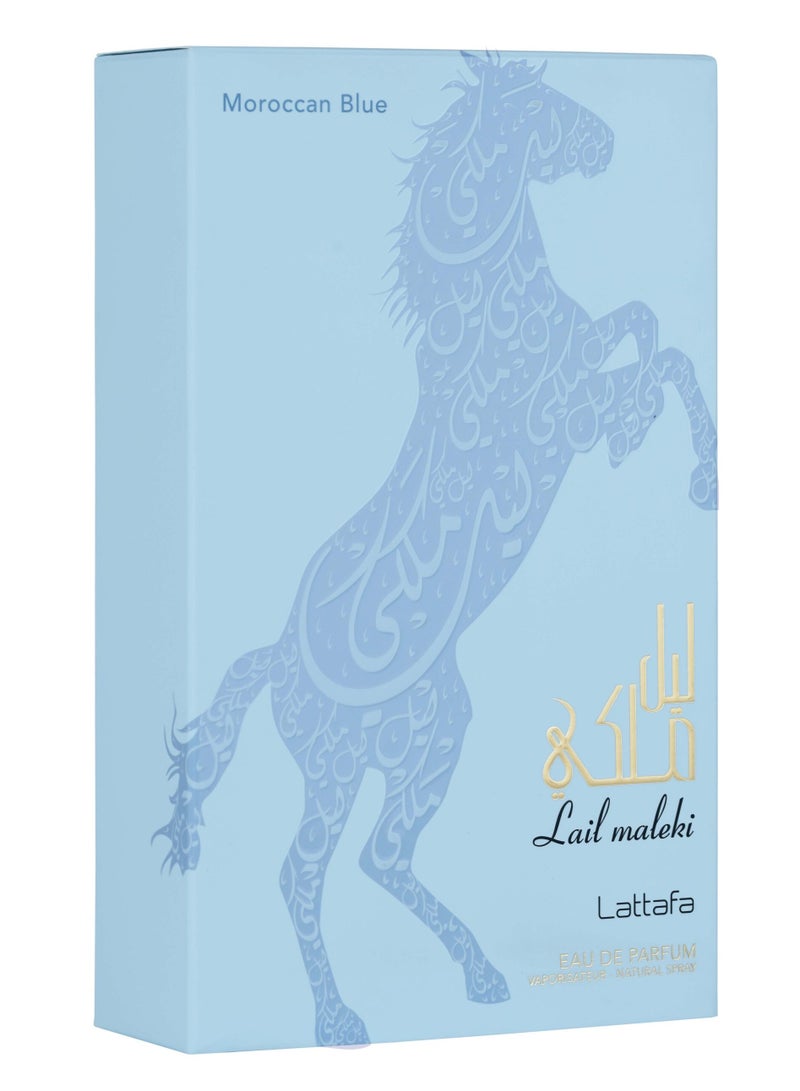 Lattafa Lail Maleki Moroccan Blue EDP100 ml - Image 2