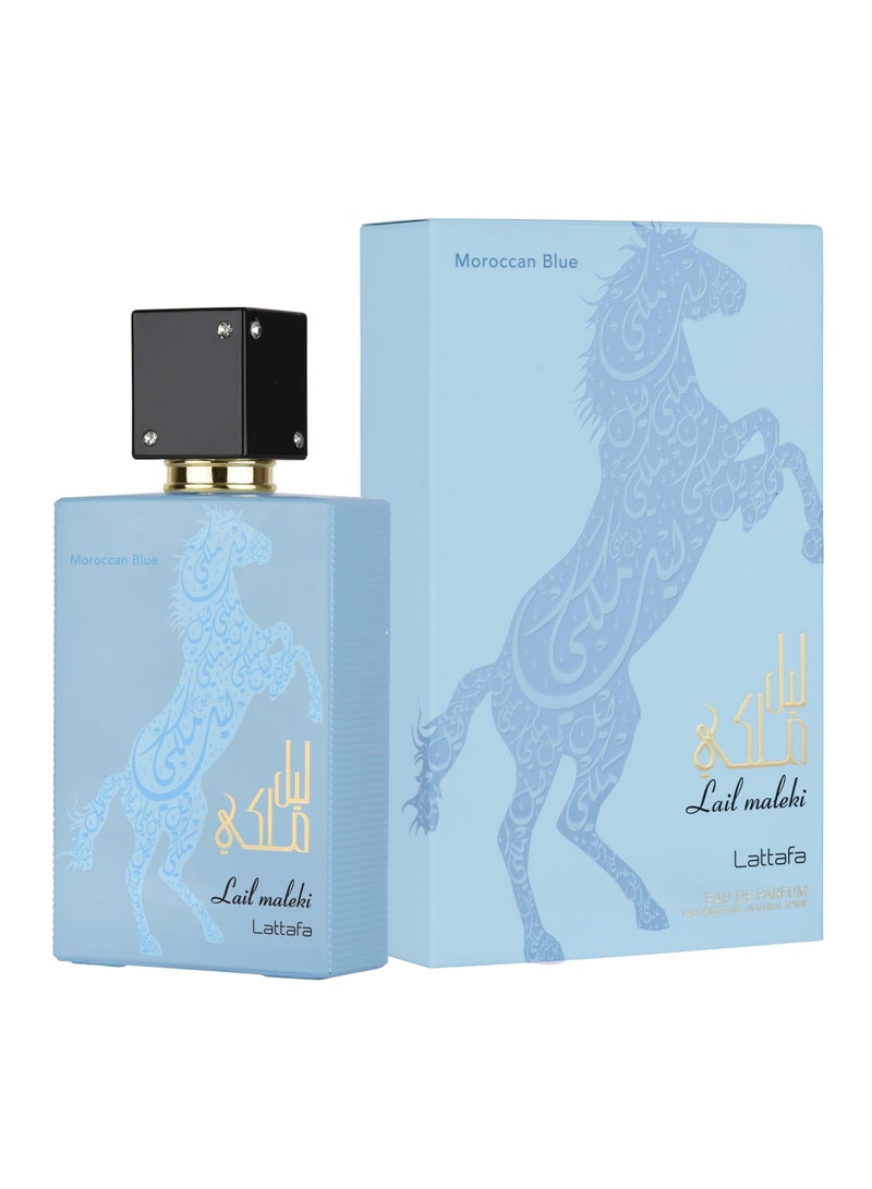 Lattafa Lail Maleki Moroccan Blue EDP100 ml - Image 1