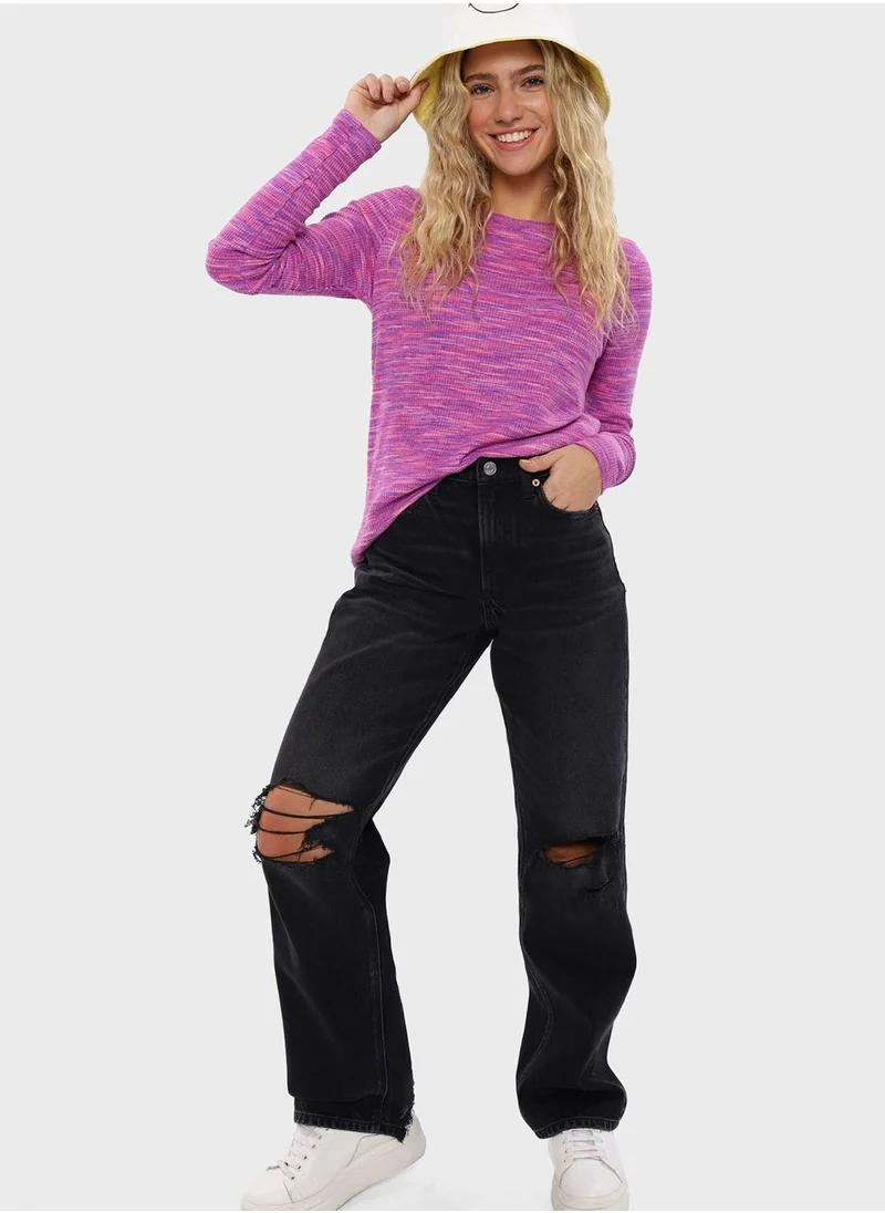 American Eagle Low Rise Straight Fit Jeans