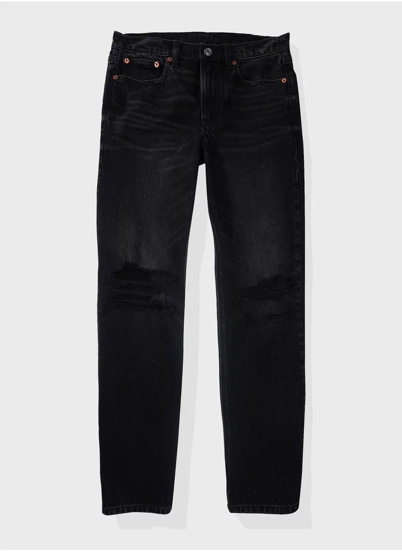 American Eagle Low Rise Straight Fit Jeans