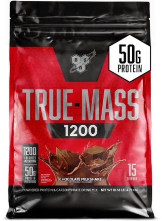 True-Mass 1200 Weight Gainer Muscle Mass Gainer Protein Powder Chocolate Milkshake 10.38 Pound - pzsku/ZAB83182EB6CE2B0E2606Z/45/_/1723524040/4495e81f-3242-4032-ab95-6d6ae690b801