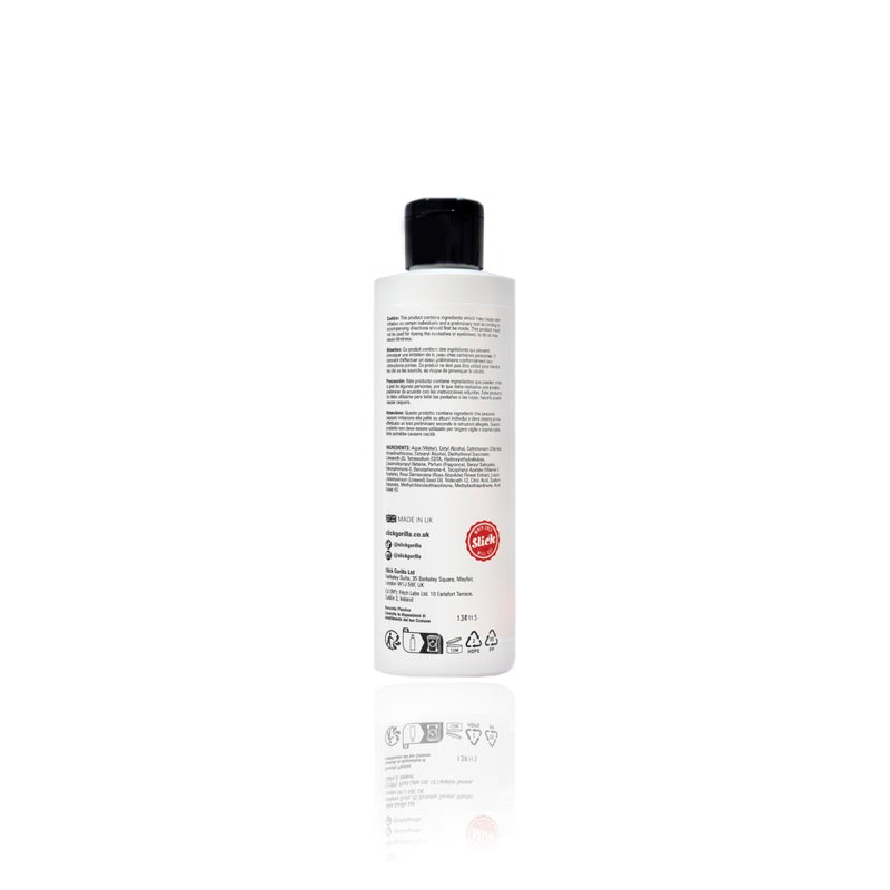 Slick Gorilla No Yellow Shampoo 200ml / 6.76 FL OZ | Purple Toner for Color-Treated Blonde, Silver, Gray Hair | Anti-Brass Brightening Formula to Fade Yellow Tones & Enhance Ash Blonde - Image 3