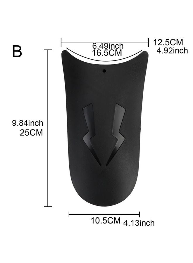 Motorcycle Front And Rear Wheel Extension Fenders Model B Mudguard Splash Guard - Image 5