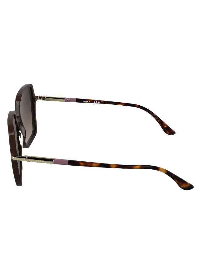 لاكوست نظارات شمسية مستطيلة