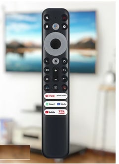 TIGER Replacement TCL Remote Control RC902V for TCL Android TV – Compatible with Mini-LED, QLED, 4K UHD Smart TV Models, Quick Access to Netflix, Prime Video, YouTube, TCL Channel, Guard & More  - Image 1