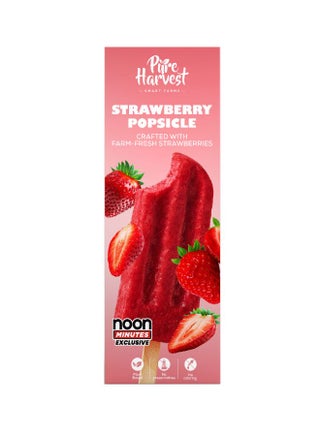 Fresh Strawberry Popsicle (Pure Harvest x noon Minutes Exclusive)