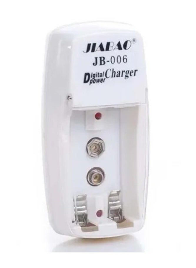 ماركة غير محددة - شاحن بطارية JB-006 وشاحن طاقة رقمي يناسب بطاريات AA/AAA/9V - Image 1