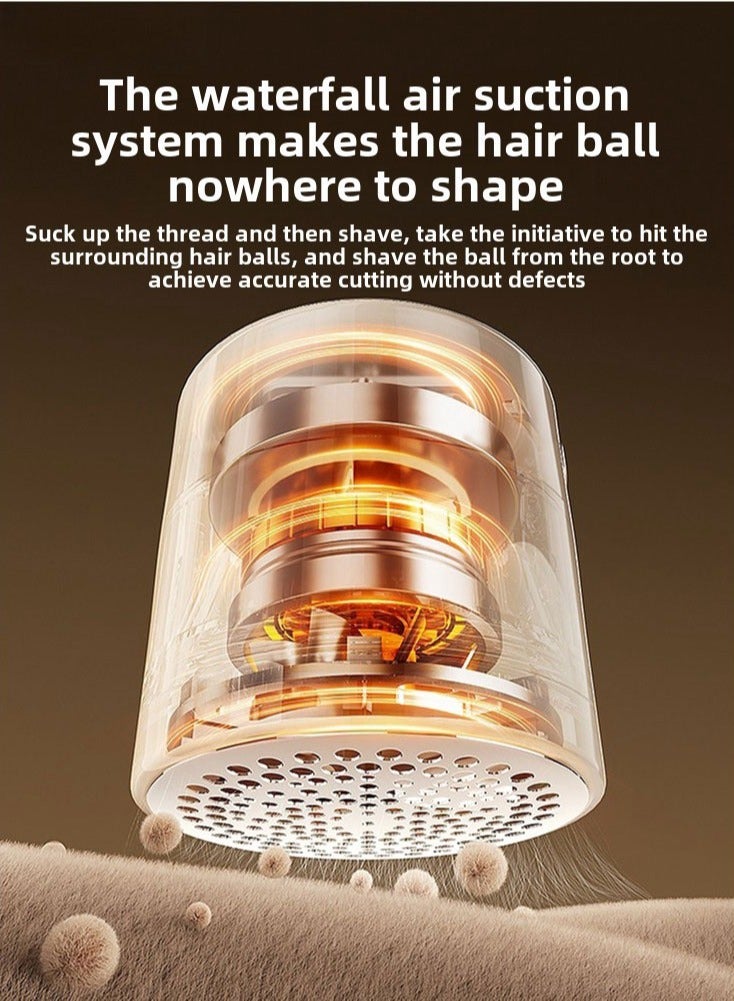 كيوومي ماكينة حلاقة النسيج لإزالة الوبر من ميجيا، مزيل الوبر من السترات الصوفية بثلاث سرعات، شفرتان قابلتان للاستبدال من الفولاذ المقاوم للصدأ، تزيل الوبر من الملابس وكرات الوبر والحبوب والكرات الصغيرة (بيضاء) - Image 5