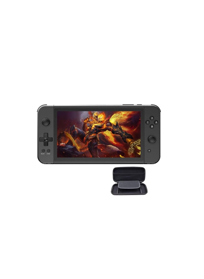 X70 Handheld Game Console, 7.0 inch IPS HD Screen Retro Games Consoles Classic Video Games Console with 64G Memory Cards & 6000 Games, Built-in 3500mAh Rechargeable Battery - Image 2