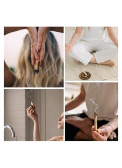 The Jasmin Store Palo Santo 6 Stick for Home Relaxation And Cleansing High Resin Spiritual Cleansing Palo Santo Matches from Peru Wild Harvested Smudging Sticks (6 Sticks)  - Image 2
