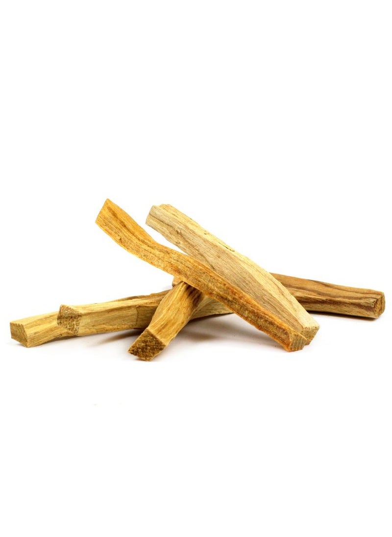 Palo Santo 6 Stick for Home Relaxation And Cleansing High Resin Spiritual Cleansing Palo Santo Matches from Peru Wild Harvested Smudging Sticks (6 Sticks)
