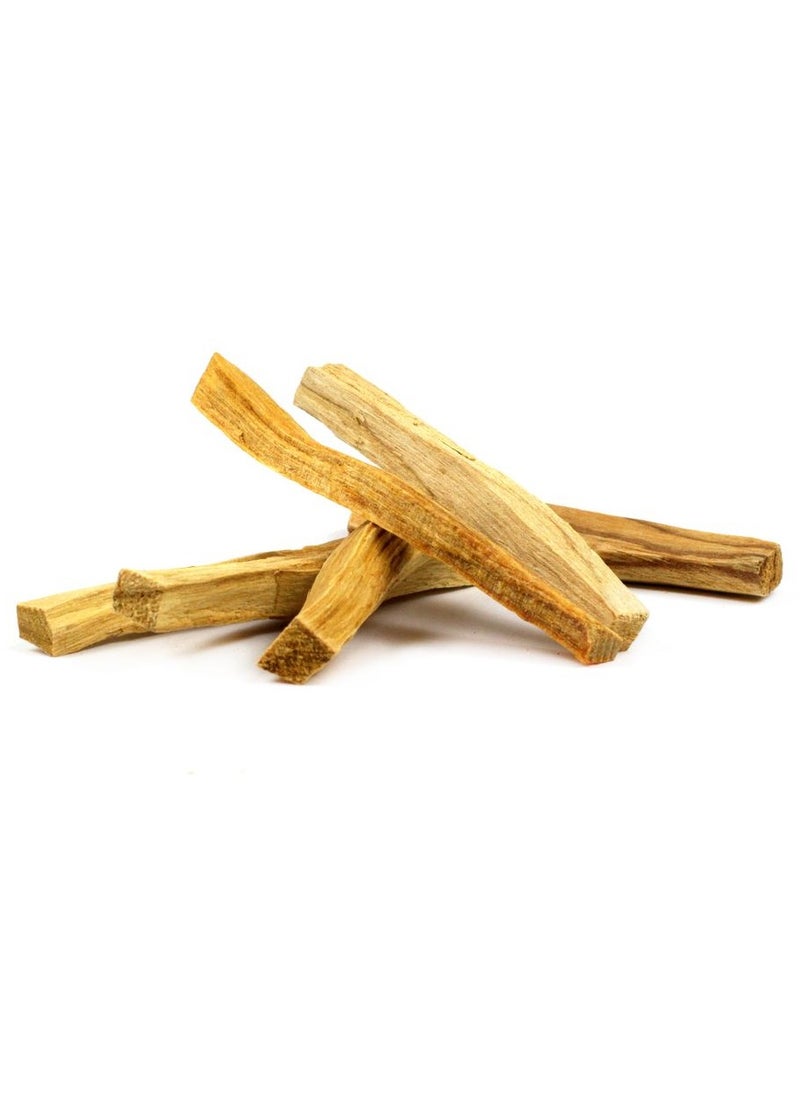Palo Santo 6 Stick for Home Relaxation And Cleansing High Resin Spiritual Cleansing Palo Santo Matches from Peru Wild Harvested Smudging Sticks (6 Sticks)