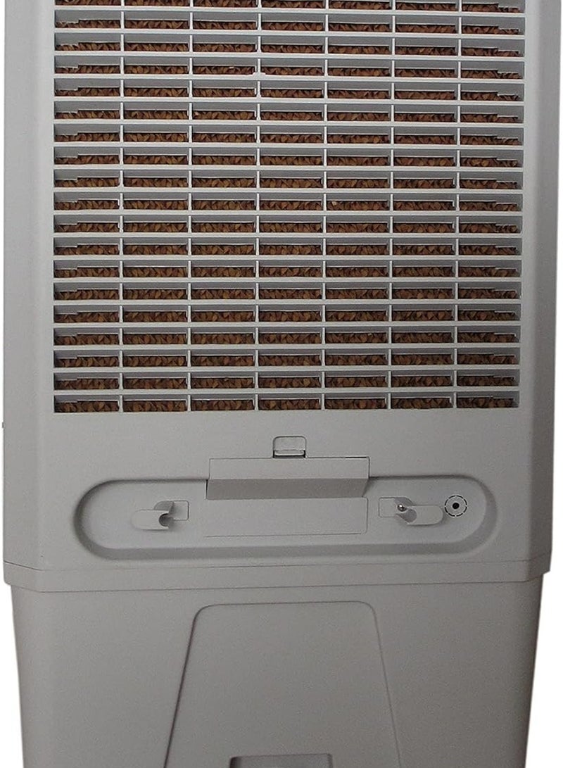 HYXC LCS-1A 2 in 1 Evaporative Air Cooler for Room Garage Commercial Outdoor/Indoor 3 Speed Cooling Fan, 33L, Large Water Tank & Scroll Casters