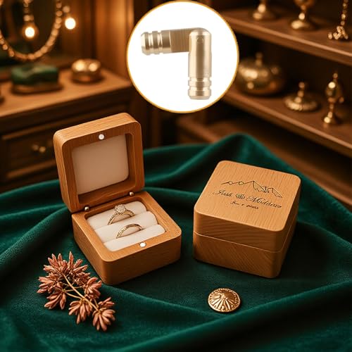 MEILLYOCEAN Brass Hidden Hinges Set, 25 Cylinder Hinges (4x17mm) with 25 Magnets (4x3mm), 270 Degree Folding,for Mini Jewelry Box, Music Box, DIY Woodworking Projects - Image 5