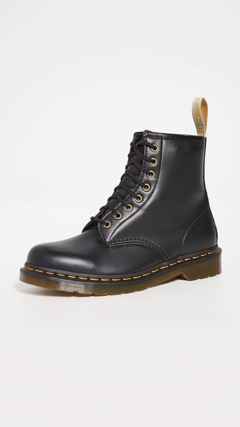 Dr Martens Dr. Martens Unisex Vegan 1460 8 Eye Boot, Black Felix Rub Off, 13 Women/12 Men - Image 5