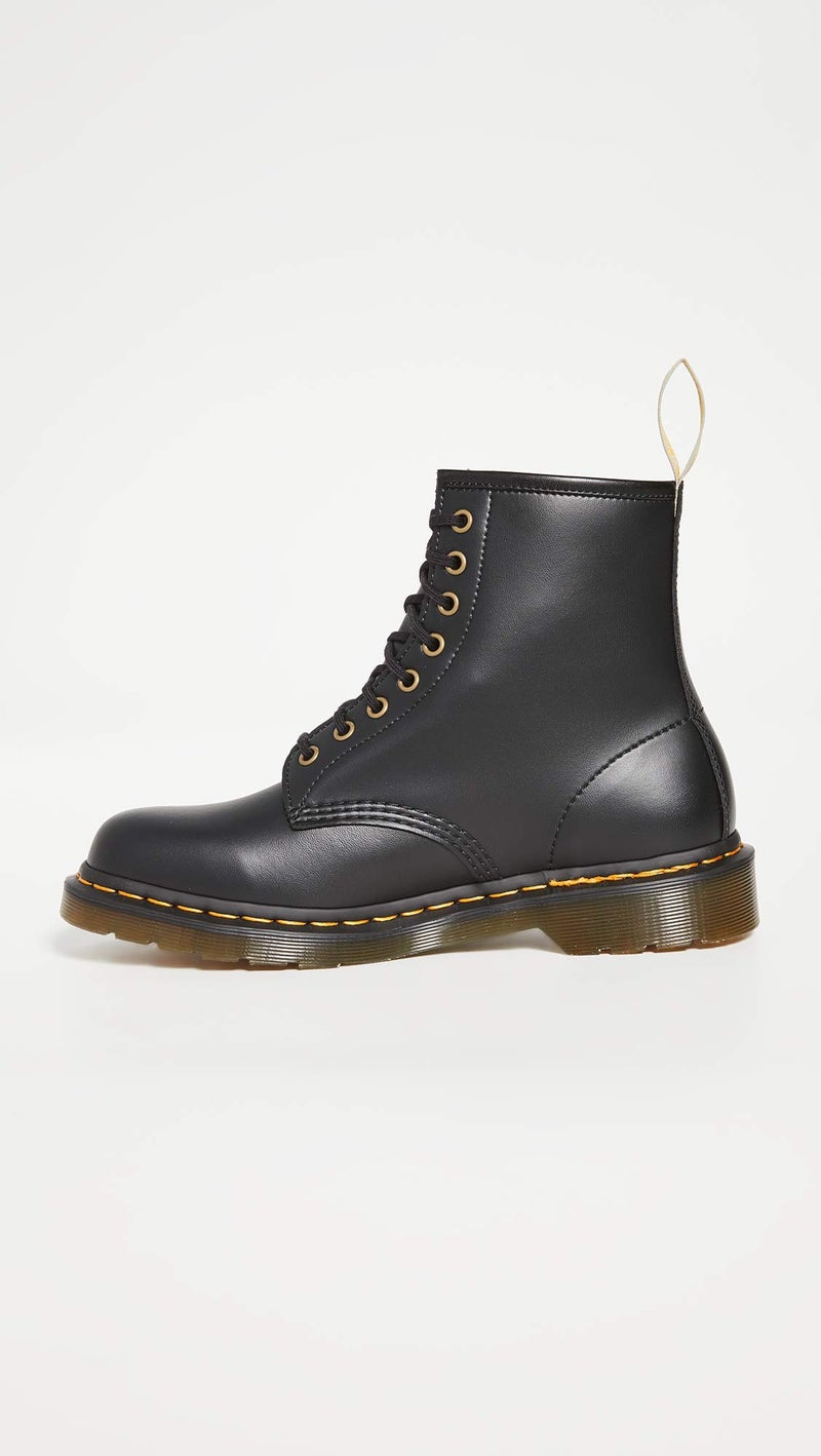 Dr Martens Dr. Martens Unisex Vegan 1460 8 Eye Boot, Black Felix Rub Off, 13 Women/12 Men - Image 4