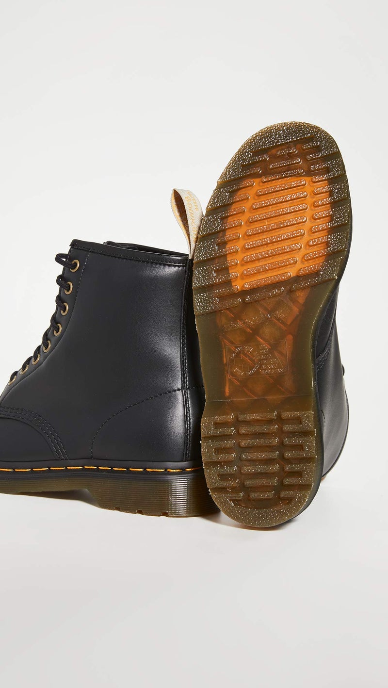 Dr Martens Dr. Martens Unisex Vegan 1460 8 Eye Boot, Black Felix Rub Off, 13 Women/12 Men - Image 2