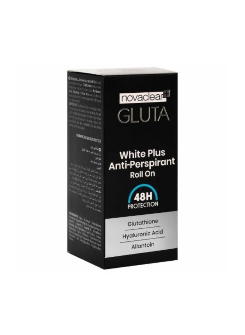 novaclear Gluta White Plus Anti-Perspirant Roll On 48h 50ml