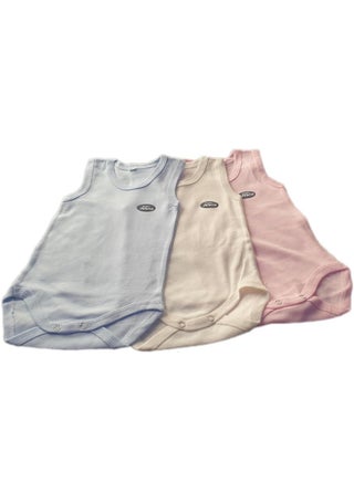 Plain baby romper. 3-piece baby clothing set - comfortable and high quality - 3 colors - pzsku/ZAB842CA65095E5F30568Z/45/_/1732195306/27f5a301-3e0f-4a91-881d-26f4ff7892bd
